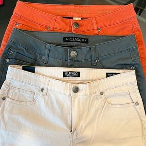 Lot of 3 Liverpool / Buffalo Skinny Jeans - size 6